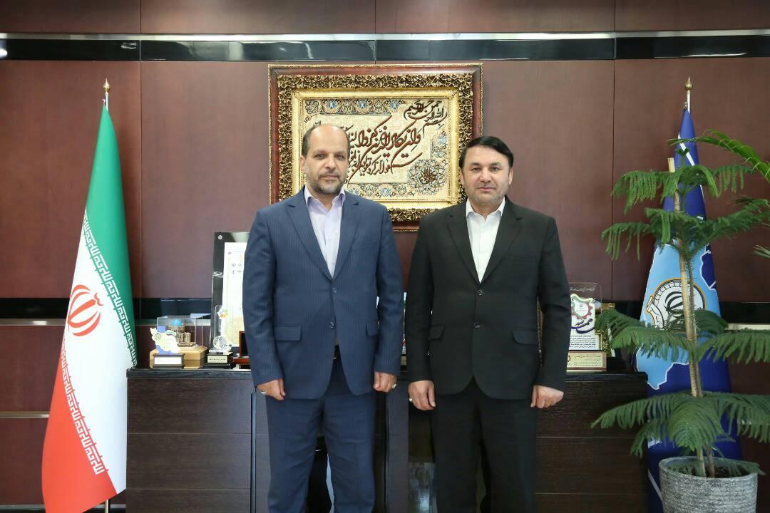 دیدار رئیس دانشگاه جامع امام حسین(ع) با مدیر عامل بانک سپه