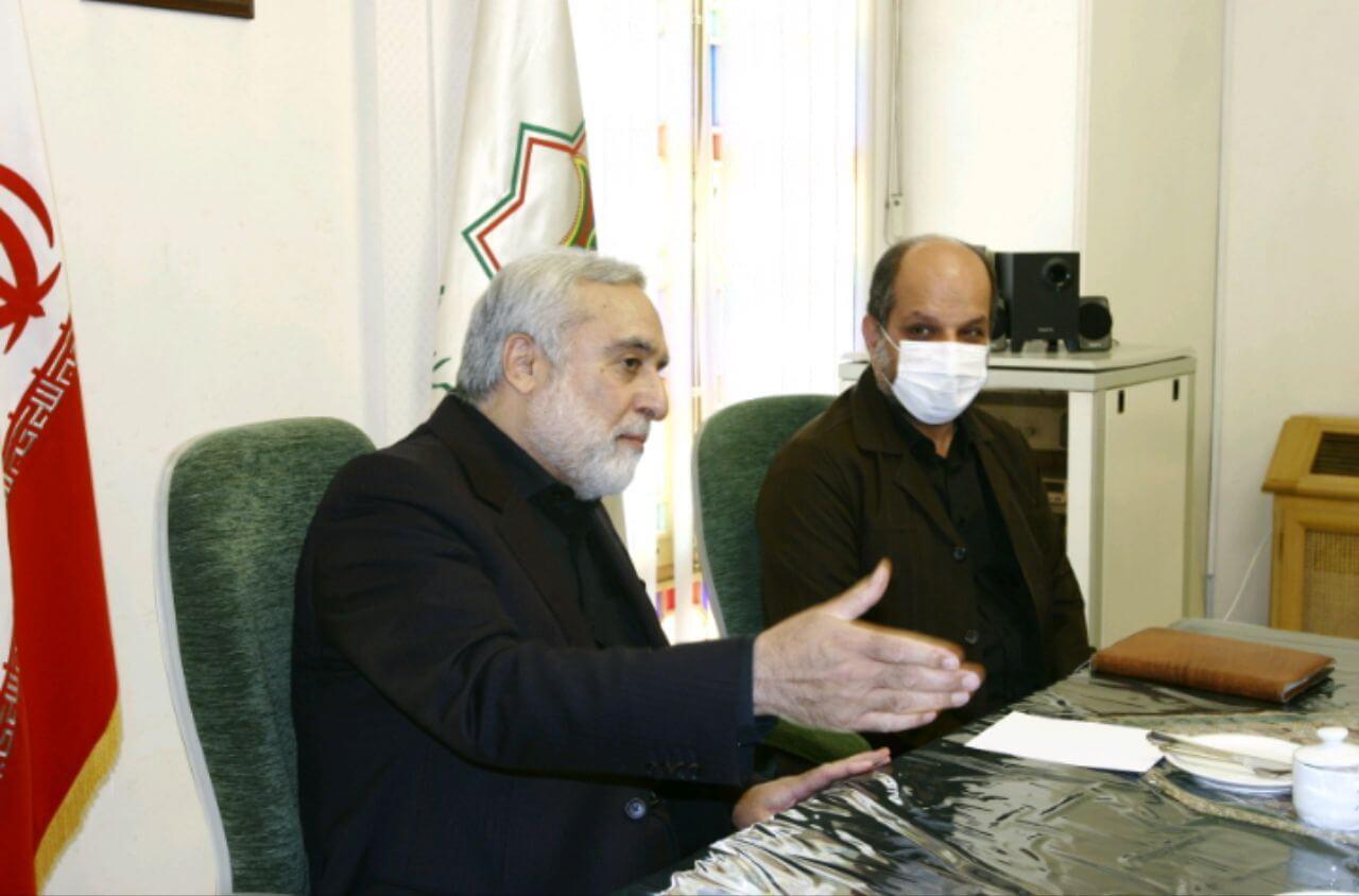 دیدار رئیس دانشگاه جامع امام حسین علیه السلام با رئیس بنیاد ایران شناسی