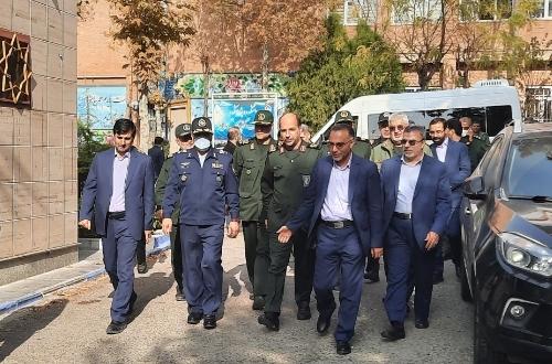 گزارش تصویری بازدید جانشین رئیس ستاد کل نیروهای مسلح از دانشگاه جامع امام حسین(ع)